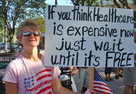 health care protest