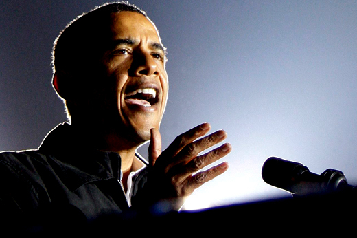 President Barack Obama Acting Like Revivalist Preacher
